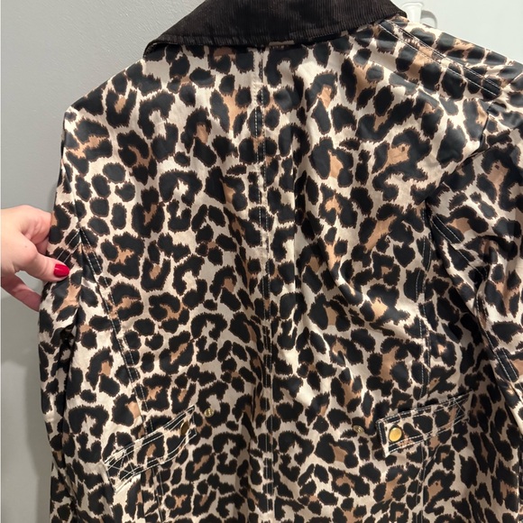 J. Crew Barn Jacket Leopard Print - Picture 9 of 11